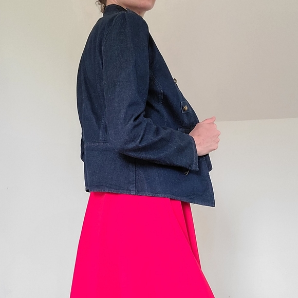 BANANA REPUBLIC - Denim military style jacket - Picture 4 of 11